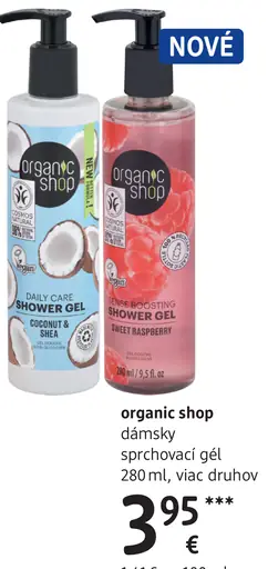 Organic shop dámsky sprchovací gél