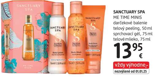 SANCTUARY SPA ME TIME MINIS darčekové balenie