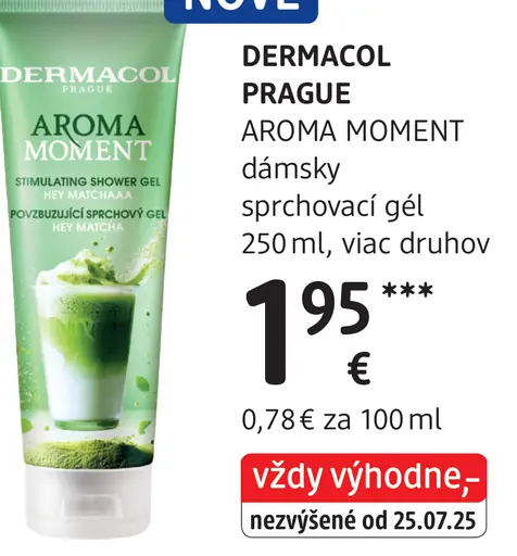 Dermacol Prague AROMA MOMENT dámsky sprchovací gél