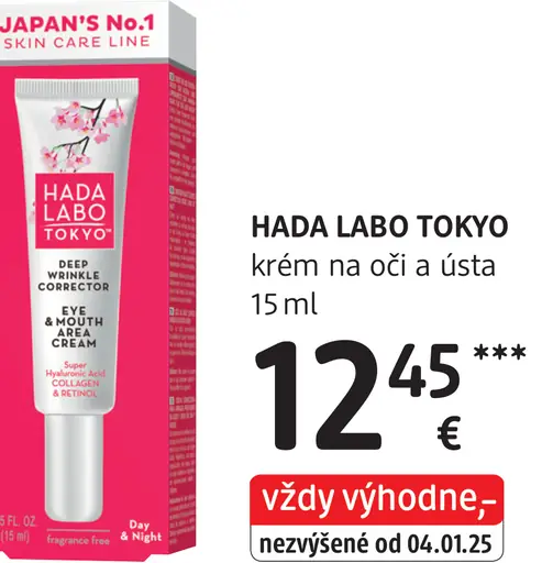 Hada Labo Tokyo krém na oči a ústa