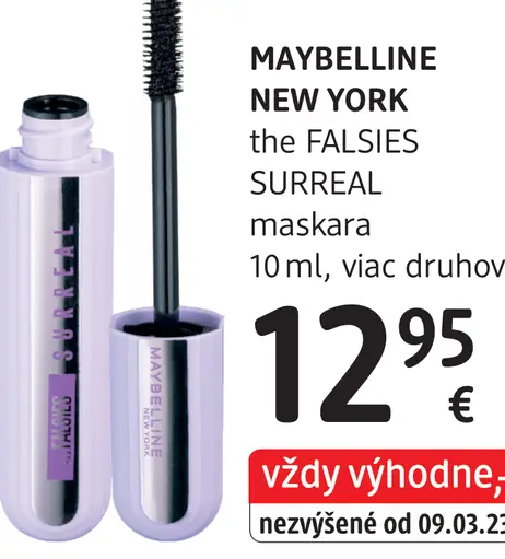 Maybelline New York the Falsies Surreal maskara