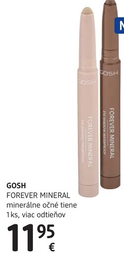 Gosh Forever Mineral minerálne očné tiene