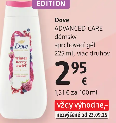 Dove Advanced Care dámsky sprchovací gél