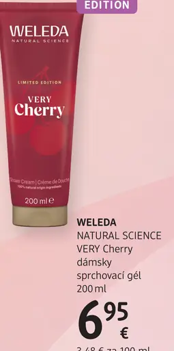 Weleda Natural Science Very Cherry dámsky sprchovací gél