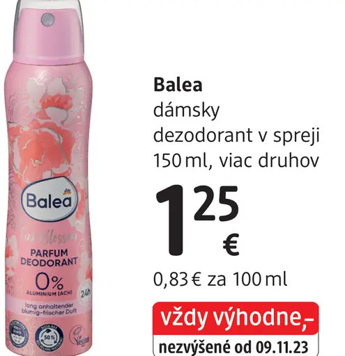 Balea dámsky dezodorant v spreji