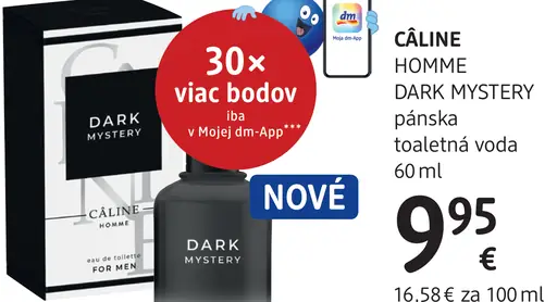 ČÂLINE HOMME DARK MYSTERY pánska toaletná voda