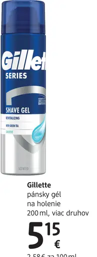 Gillette SERIES pánsky gél na holenie