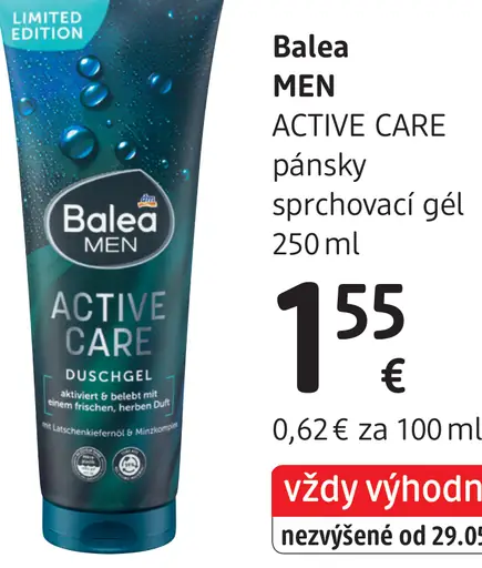 Balea MEN ACTIVE CARE pánsky sprchovací gél