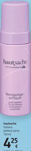 Hautsache čistiaca pleťová pena