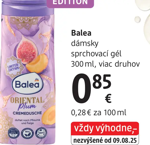 Balea dámsky sprchovací gél