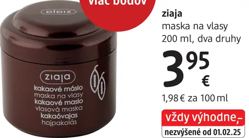 Ziaja maska na vlasy