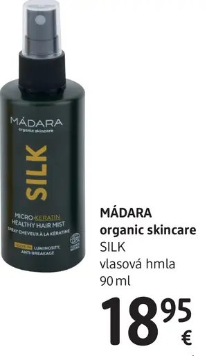 MÁDARA organic skincare vlasová hmla