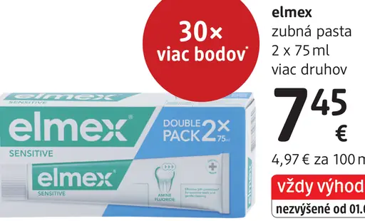 Elmex zubná pasta