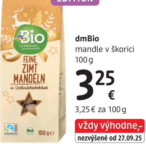 DmBio mandle v škorici