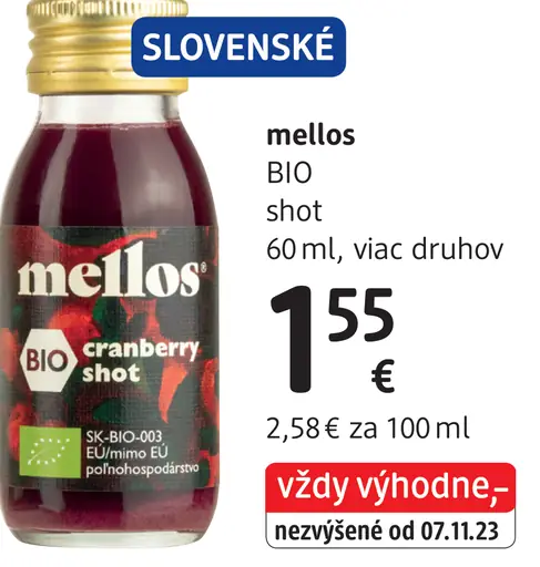 Mellos BIO shot