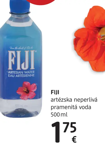 FIJI artézska neprerušovaná pramenitá voda