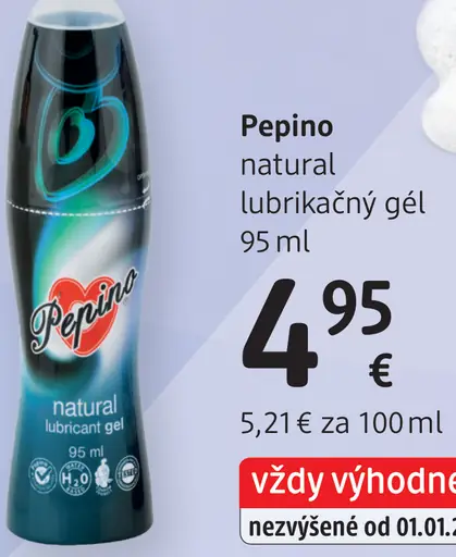 Pepino lubrikačný gél