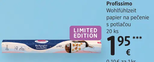 Profissimo Wohlfühlzeit papier na pečenie s potlačou