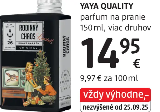 YAYA QUALITY parfum na pranie