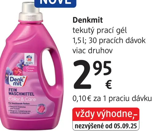 Denkmit tekutý prací gél