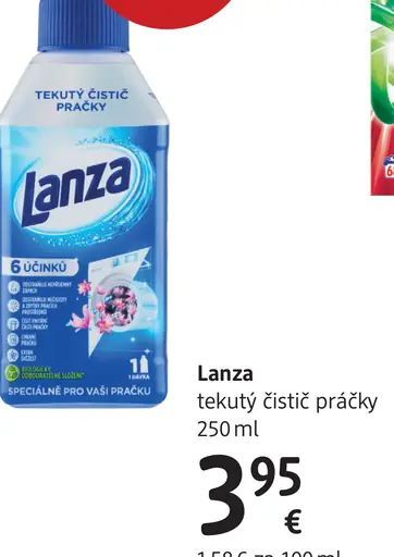 Lanza tekutý čistič práčky