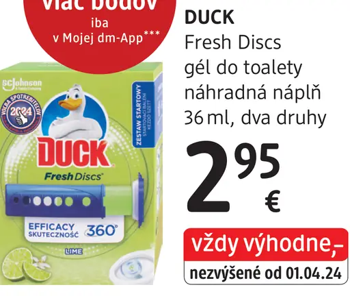 Duck Fresh Discs gél do toalety