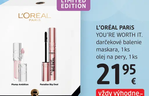 L'Oréal Paris You're Worth It