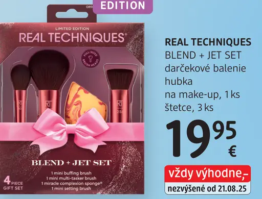 Real Techniques Blend + Jet Set