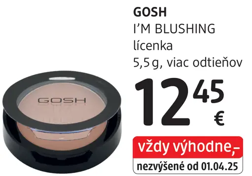 Gosh I'm Blushing lícenka