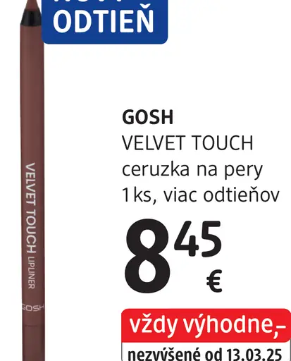 Gosh Velvet Touch ceruzka na pery