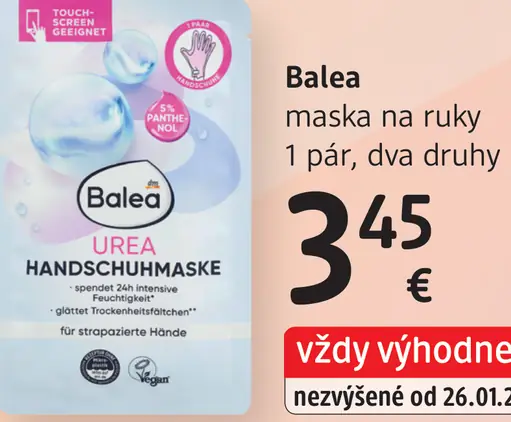 Balea maska na ruky