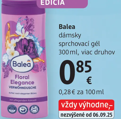 Balea dámsky sprchovací gél