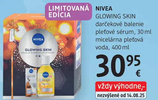 Nivea Glowing Skin darčeková sada