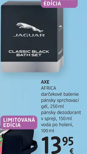 Jaguar Classic Black darčekové balenie