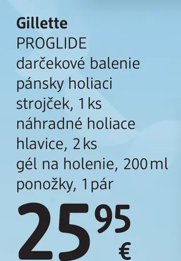 Gillette ProGlide darčekové balenie