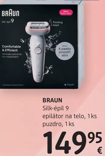 Braun Silk-épil 9 epilátor na telo