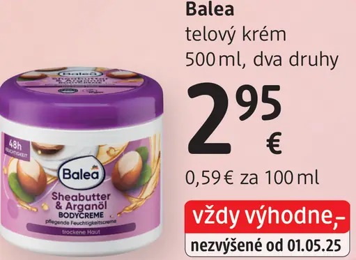 Balea telový krém