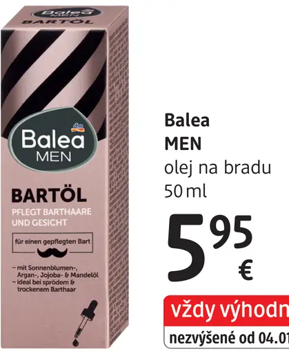 Balea MEN olej na bradu
