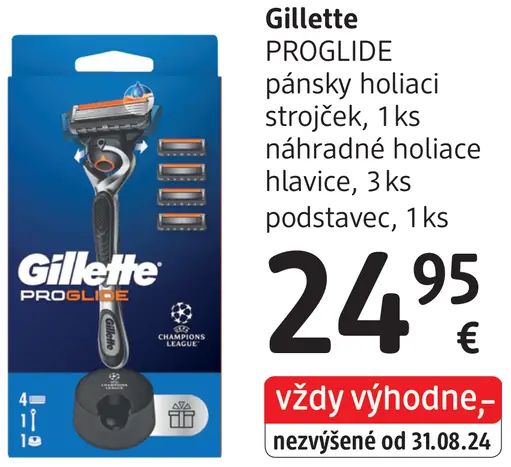 Gillette ProGlide pánsky holiaci strojček