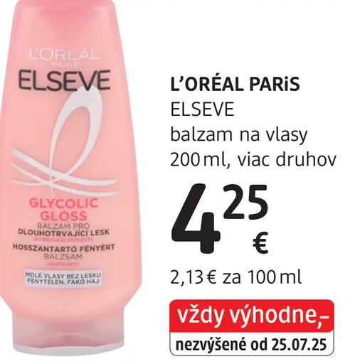 L'Oréal Paris Elseve balzam na vlasy