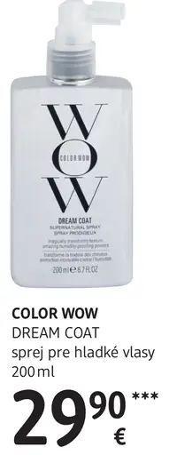 COLOR WOW Dream Coat sprej pre hladké vlasy