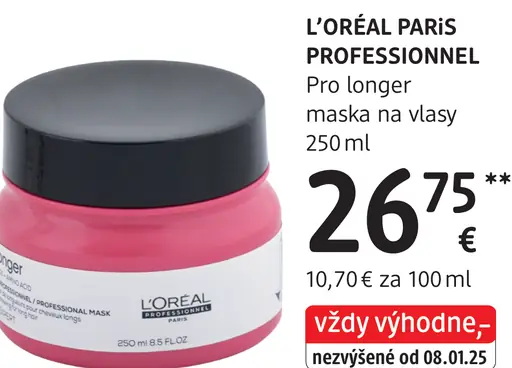 L'Oréal Paris Professionnel Pro Longer maska na vlasy