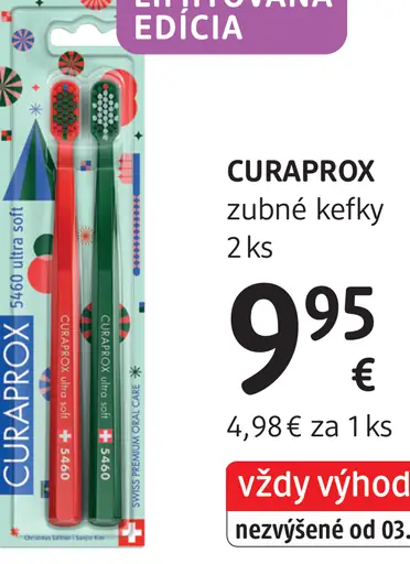 CURAPROX zubné kefky