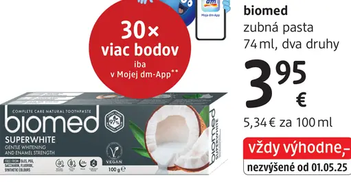 Biomed zubná pasta