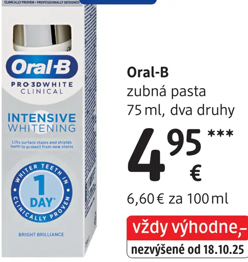 Oral-B zubná pasta