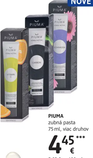 PIUMA zubná pasta