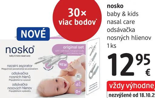 Nosko baby & kids nasal care odsávač hlienov