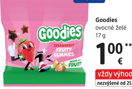 Goodies ovocné želé