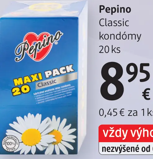 Pepino Classic kondómy