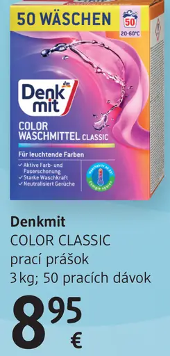 Denkmit Color Classic prací prášok